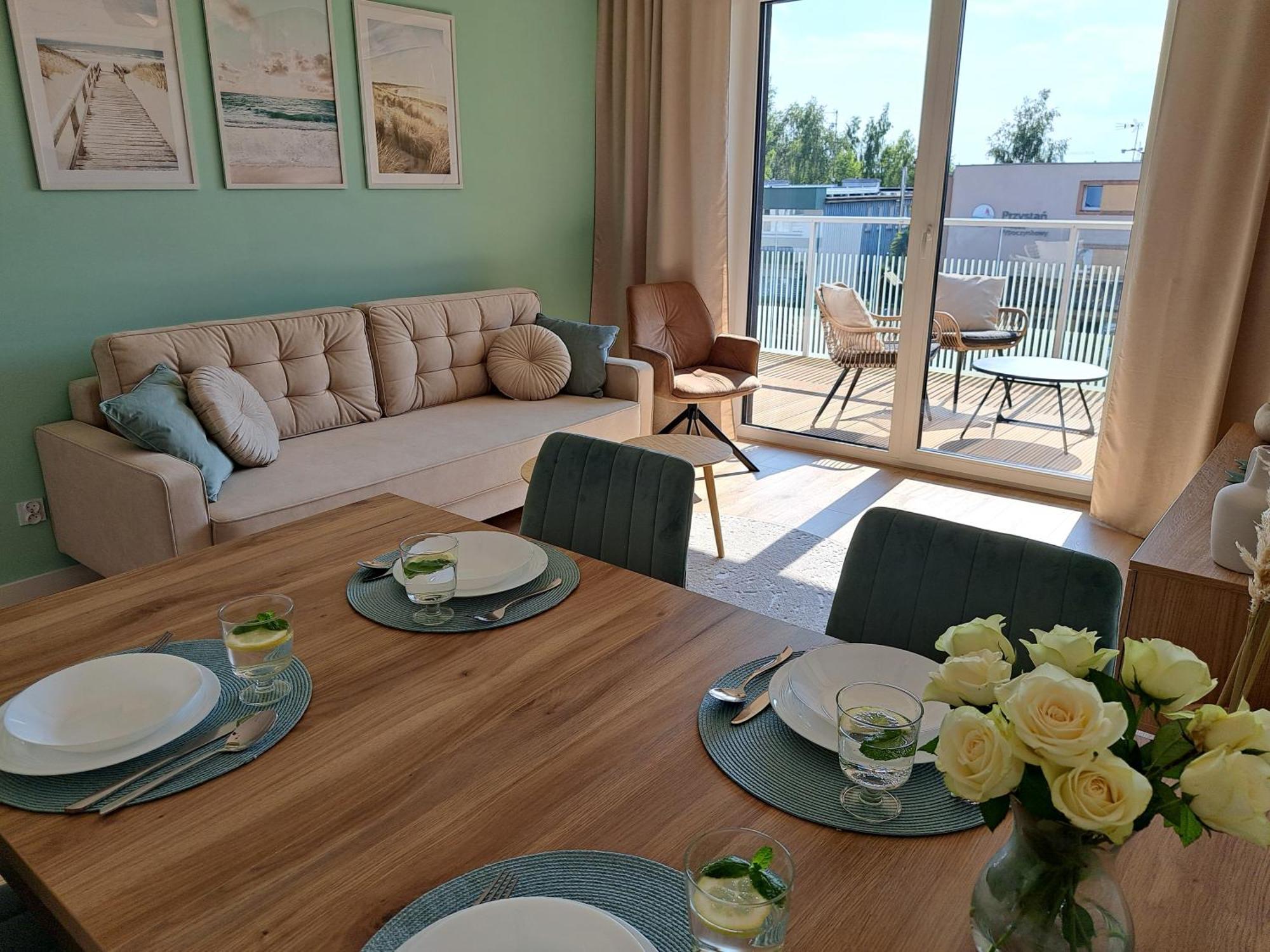 Apartament Sloneczny & Spa Plazowa A208 Grzybowo  Exteriör bild